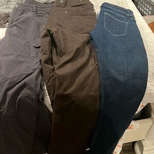 3 pairs of size 6 kuhl pants